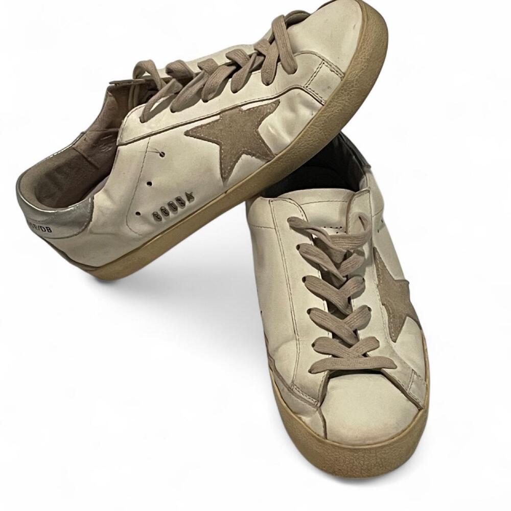Golden Goose Deluxe Brand Superstar Sneakers Off-White - Women's Size EU 39
